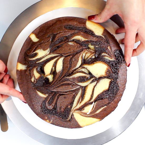 Marble Cake Recipe - Recipe photo by Chelsweets