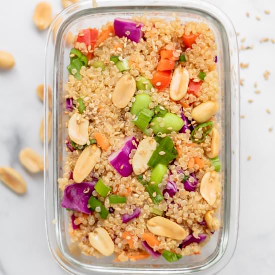 Asian Quinoa Salad - Recipe photo by thepracticalrd