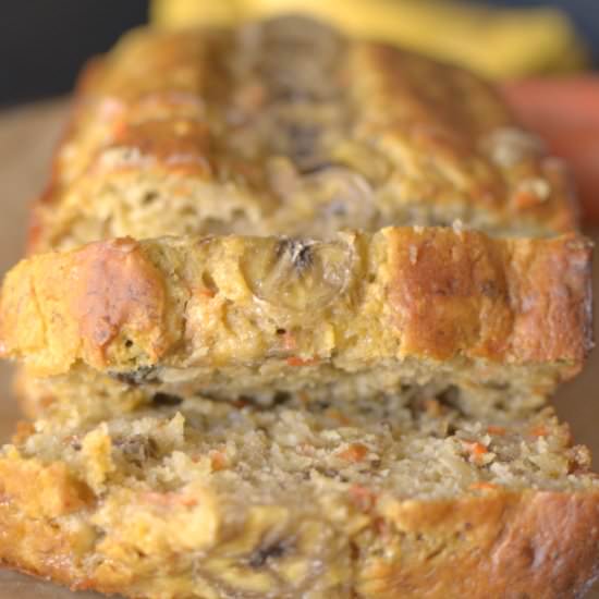 PancakeMix Carrot Cake Banana Bread - Recipe photo by Athletic Avocado