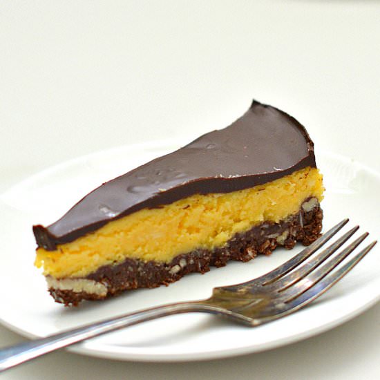 Keto Nanaimo Bars - Recipe photo by My Flourless Kitchen
