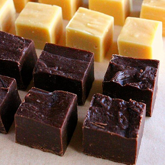 2 Ingredient Fudge (Made 3 Ways!) - Recipe photo by thelinkssite