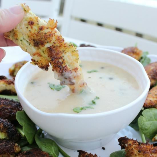 Chicken Tenders with Piccata Sauce - Recipe photo by Family Table Treasures