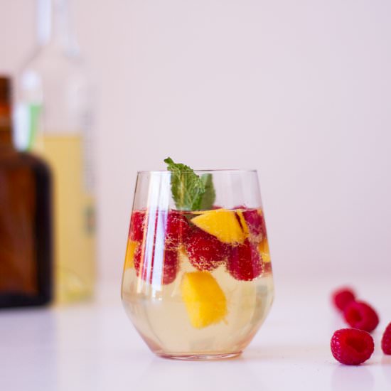 White Sangria with Mixed Fruit - Recipe photo by darylskitchen