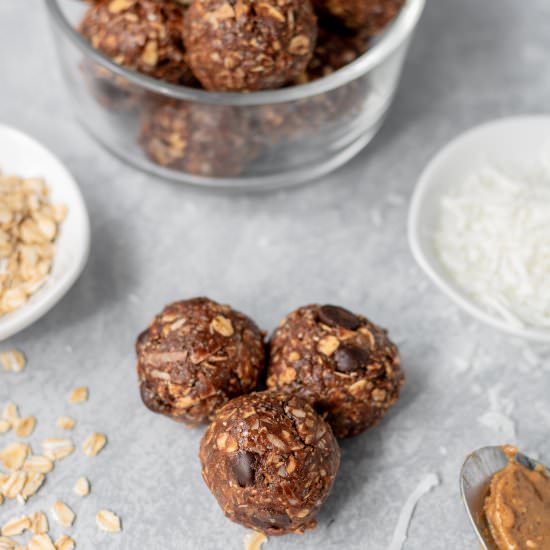 Almond Joy Energy Bites - Recipe photo by thepracticalrd