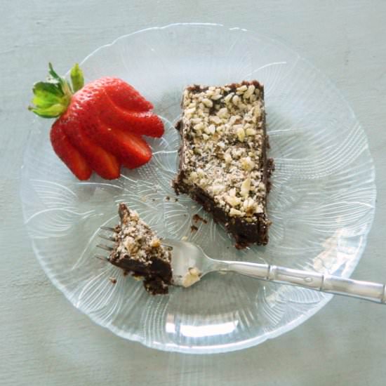 No Bake Chocolate Date Cake - Recipe photo by APinchofCrazy