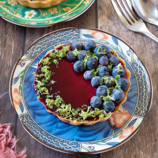 Lime Panna Cotta Tarts - Recipe photo by RealityBakes