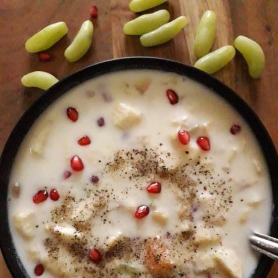 Sweet Raita/ Fruits Raita - Recipe photo by My Dainty Kitchen