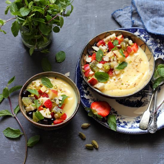 custard pudding - Recipe photo by easyfoodsmith