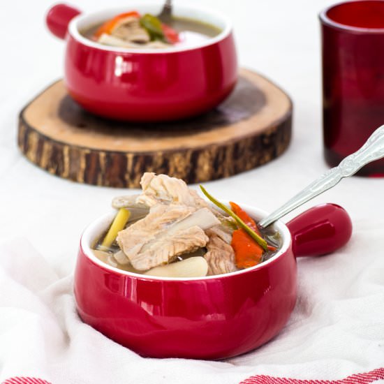 Super Tender Pork Rib Tom Yum - Recipe photo by cookingwithnart