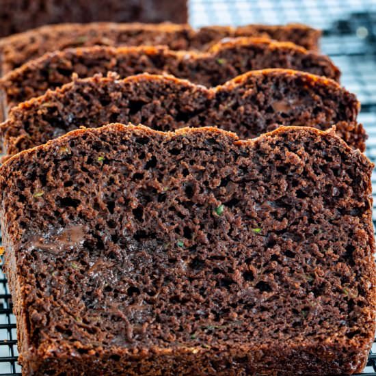 Chocolate Zucchini Bread - Recipe photo by cravinghomecooked