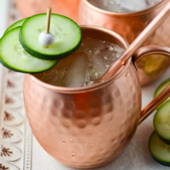 Cucumber Moscow Mules - Recipe photo by linger