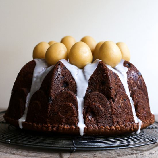 Gluten-Free Simnel Cake - Recipe photo by fromthelarder