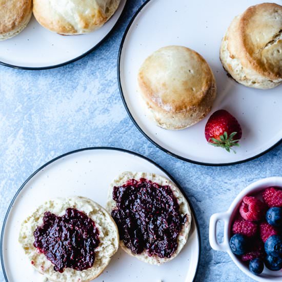 Two Ingredient Biscuits - Recipe photo by kickassbaker