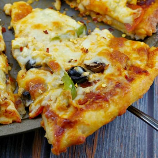 Weight Watchers Pizza - Recipe photo by Food Meanderings
