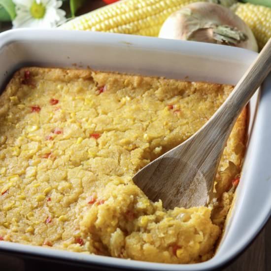 Corn Soufflé - Recipe photo by LifesLittleSweets