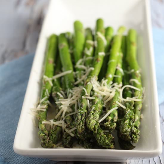 Easy Broiled Asparagus - Recipe photo by HugForYourBelly