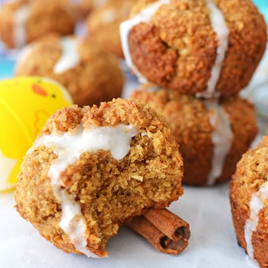 Gluten-Free Hot Cross Buns - Recipe photo by SweetCannela