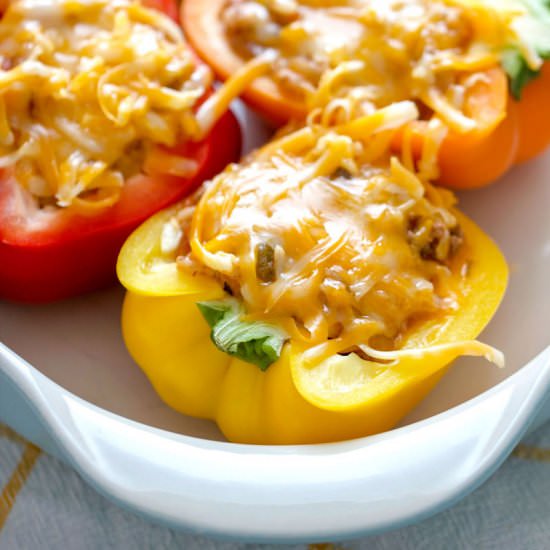 Classic Stuffed Bell Peppers - Recipe photo by Damaris_Gore