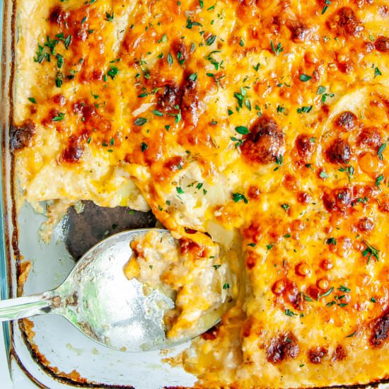 Potatoes Au Gratin - Recipe photo by cravinghomecooked