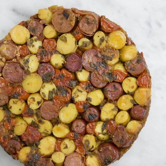 Potato Tart - Recipe photo by redhotandhungry