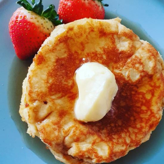 Keto Pancake - Recipe photo by Naughty and Nice Kitchen