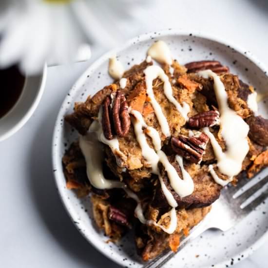 Carrot Cake French Toast - Recipe photo by foodfaithfitness