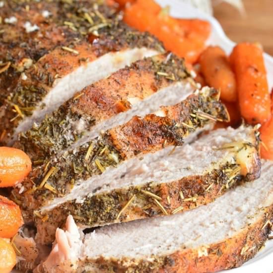 Garlic Pork Loin - Recipe photo by WillCookForSmiles