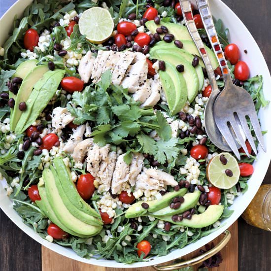 Baja Chicken Salad - Recipe photo by greenschemetv
