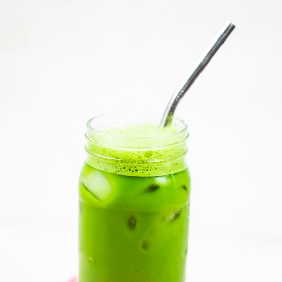 Horchata matcha - Recipe photo by piloncilloyvainilla