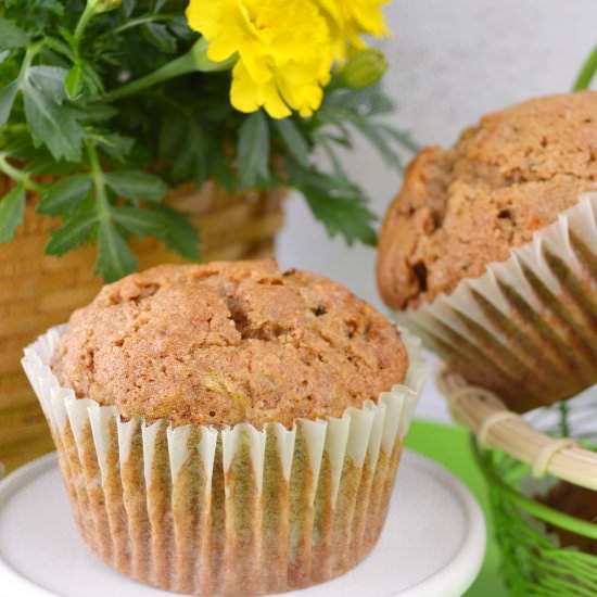 Zucchini Carrot Muffins - Recipe photo by Share The Recipe