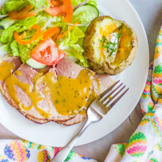 Honey Mustard Sauce - Recipe photo by HIldaskitchenblog