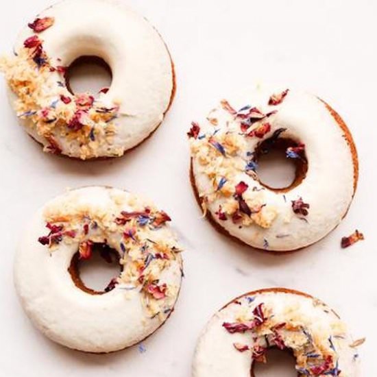 Lemon Ginger Donuts - Recipe photo by organikrecipes