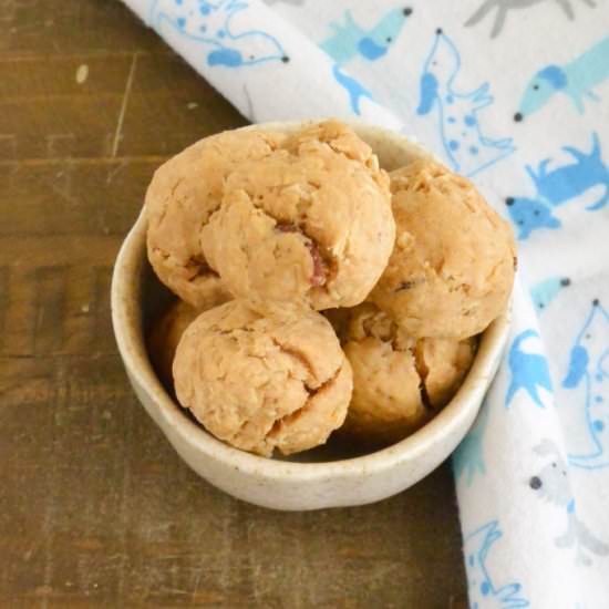 Banana Bacon Dog Treats - Recipe photo by TheDishNextDoor