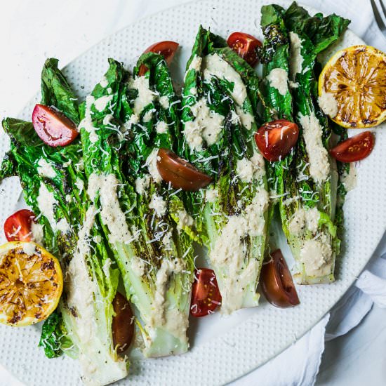 Grilled Caesar Salad - Recipe photo by Never Not Hungry