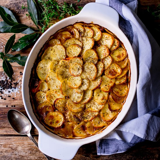 Lancashire Hotpot - Recipe photo by KitchenSanctuary