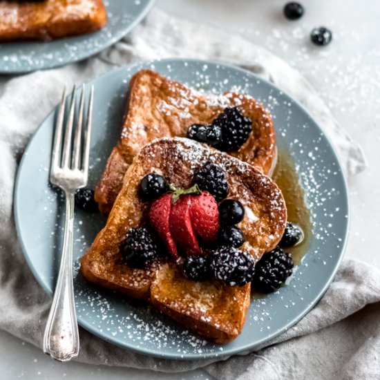 Classic Brioche French Toast - Recipe photo by bluebowlrecipes