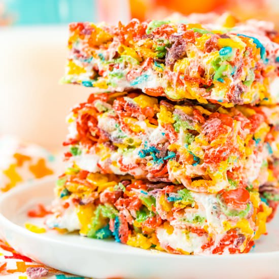 Fruity Pebbles Treats - Recipe photo by fickrj5