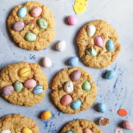 Mini Egg Cookies - Recipe photo by SweetSavouryBlog