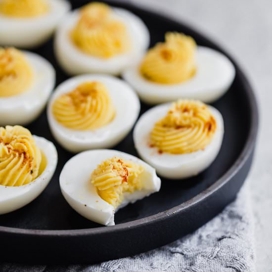 Classic Deviled Eggs - Recipe photo by browneyedbaker