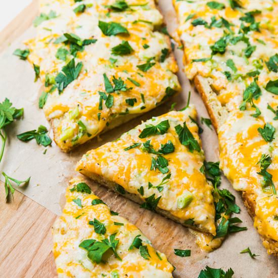 Garlic-Cheese Bread - Recipe photo by Never Not Hungry