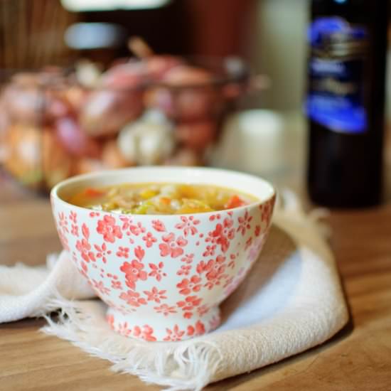 Chicken soup - Recipe photo by Healthy Epicurean