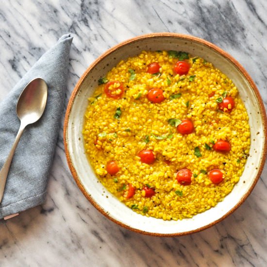 Yellow Moong Dal - Recipe photo by Veggiecurean
