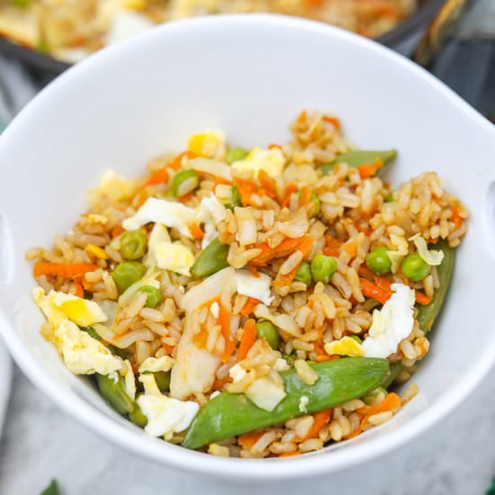 Easy Fried Rice - Recipe photo by amindfullmom