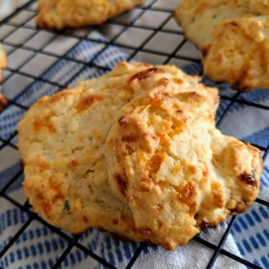 Cheddar Biscuits - Recipe photo by Happiest Camper