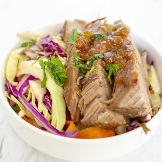 Instant Pot Beef Brisket - Recipe photo by glxrecipes