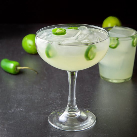 Jalapeño Infused Tequila - Recipe photo by Dishesdelish