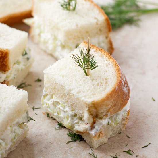 Finger Cucumber Sandwiches - Recipe photo by ilonaspassion