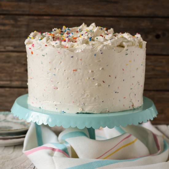 Confetti Cake - Recipe photo by TheCakeChica