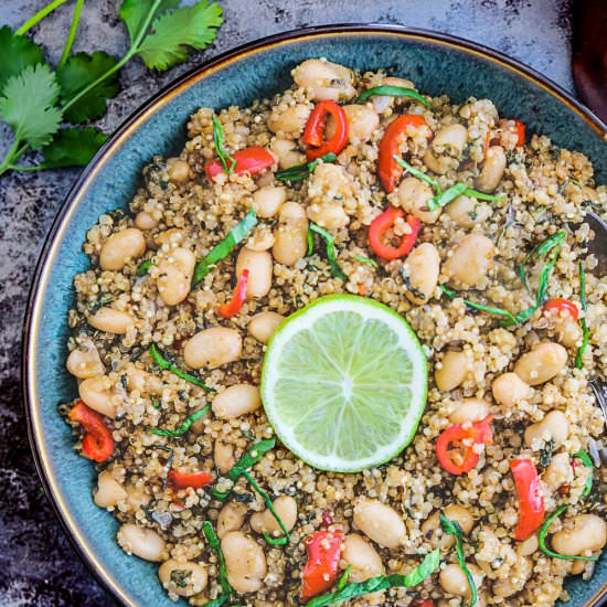 Instant Pot Quinoa salad/pilaf - Recipe photo by ruchiskitchen