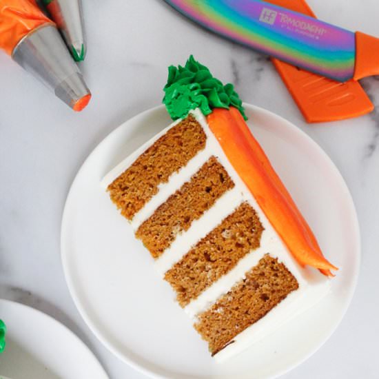 Moist Carrot Cake - Recipe photo by Chelsweets